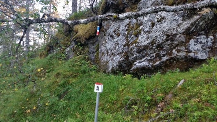 Nærløp Høgda vest/Langelandsvatnet nord